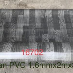 Pvc trải sàn dày xốp 1.6mm Trung Quốc 16702