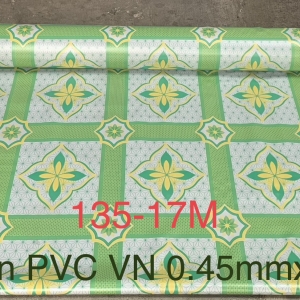 Pvc mỏng 0.45mm Việt Nam 135-17