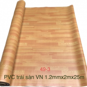 PVC trải sàn  dày 1.2mm mã 49-3