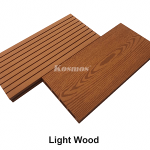 Sàn gỗ nhựa ngoài trời lỗ vuông  dài 2m2 K140V25X2.2M